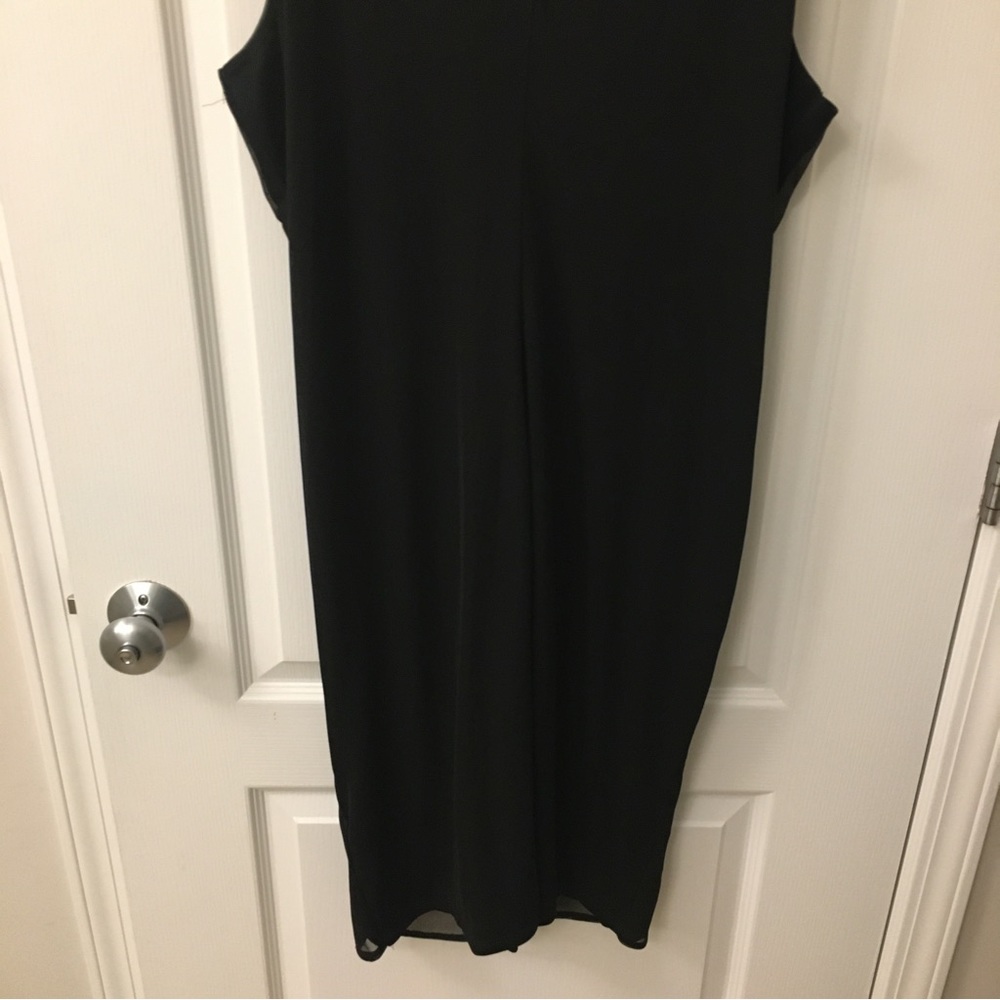 Black Drapery Dress - Picture 11 of 12